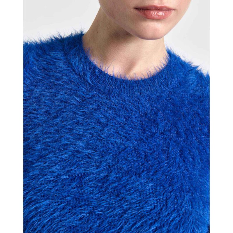 Cue Fluffy Short Sleeve Knit image number 2